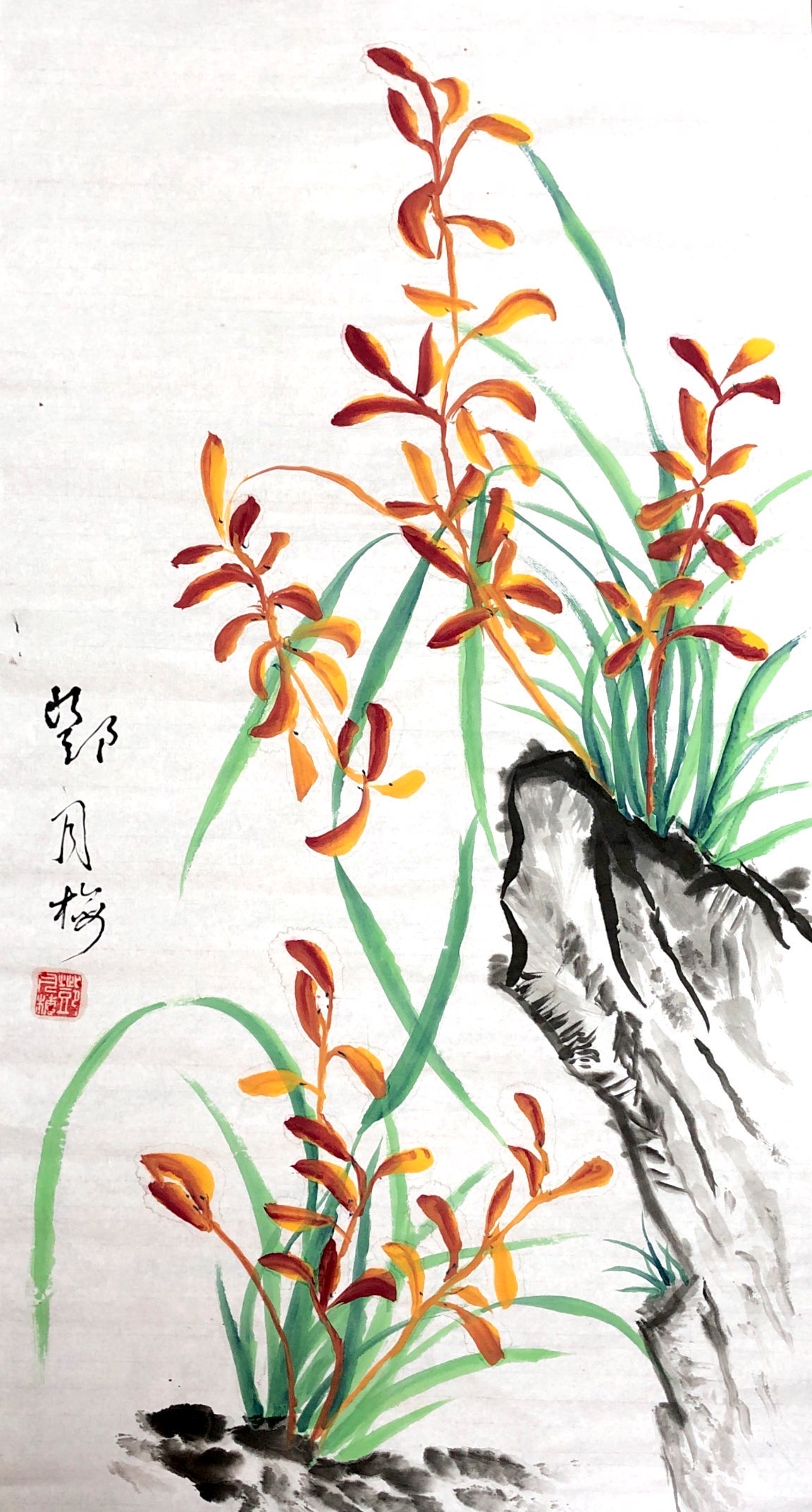 《兰花》新泾八村居民区邓月梅.JPG