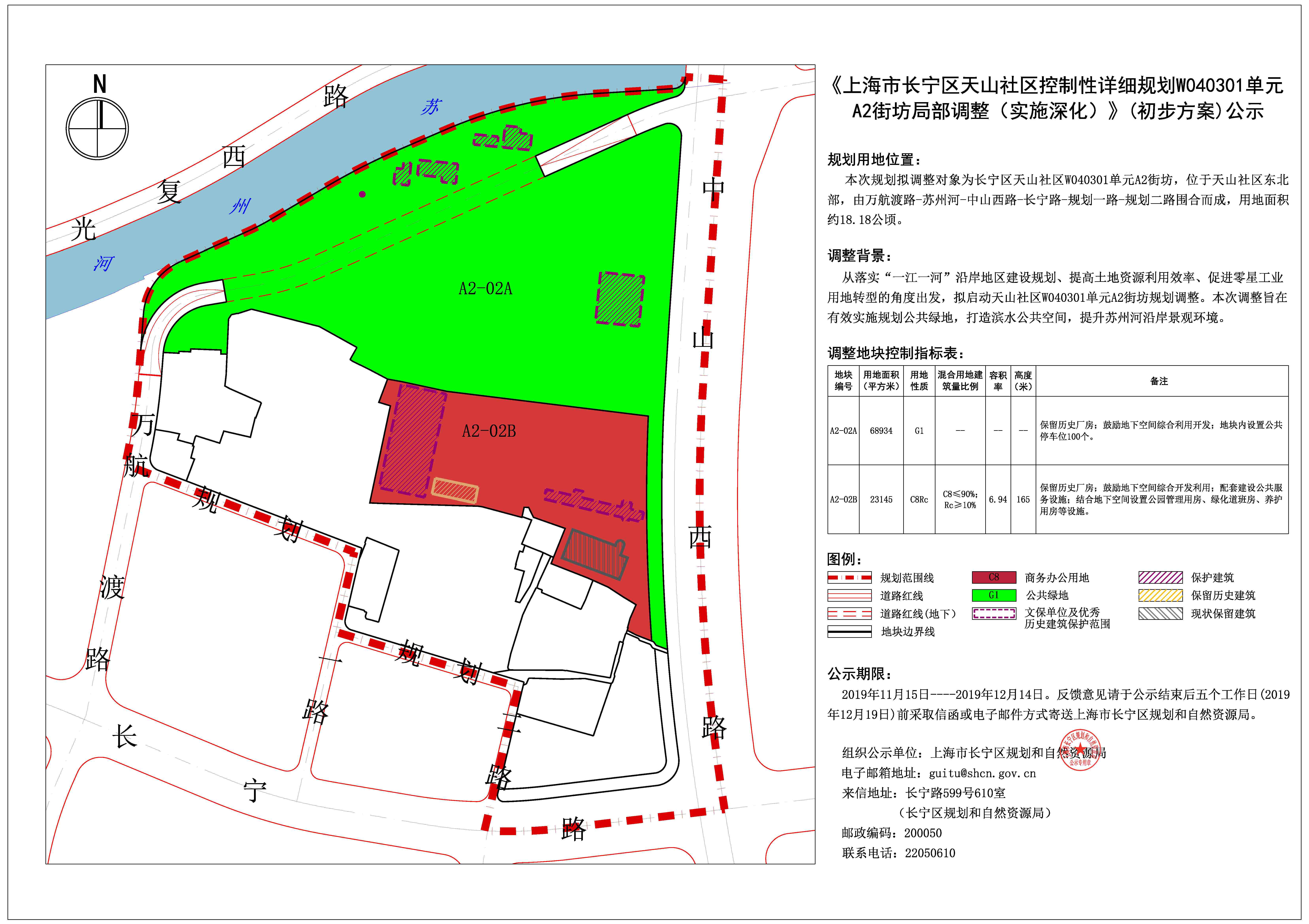 上海市长宁区人民政府-长宁区规划和自然资源局-最新公告-关于《长宁区天山社区W040301单元控制性详细规划A2街坊、华阳社区C040101 ...